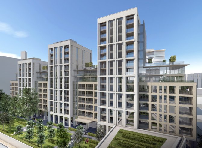 North Wharf Gardens Developments