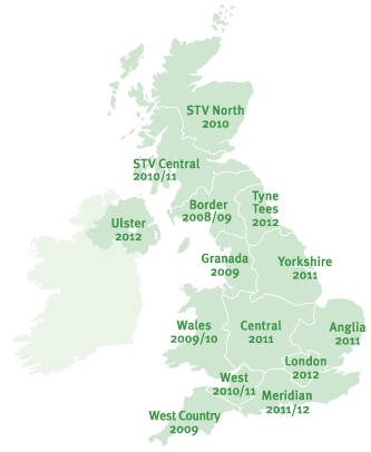 UK DSO Map