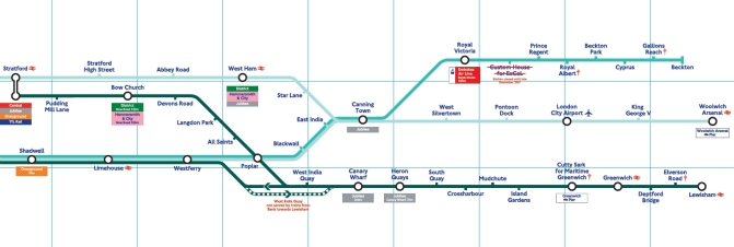TfL DLR Map - Newham_Tower_Hamlets TfL DLR Map - Newham_Tower_Hamlets